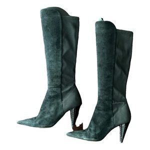 Giuseppe Zanotti boots with particular heel